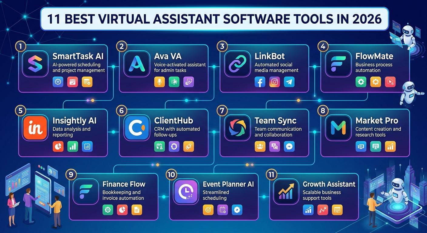 11 Best Virtual Assistant Software Tools in 2026