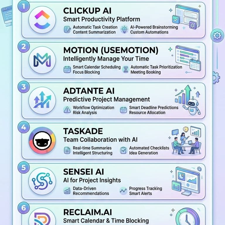 Best 8 AI Task Managers in 2026
