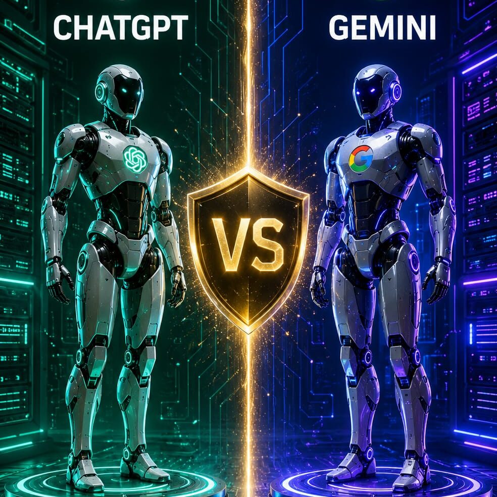 ChatGPT vs Gemini Comparison 2026