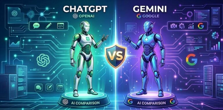 ChatGPT vs Gemini Comparison 2026