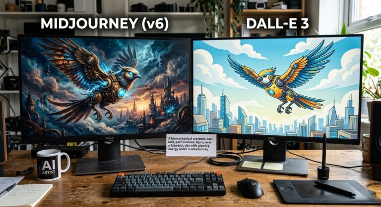 Midjourney vs DALL·E