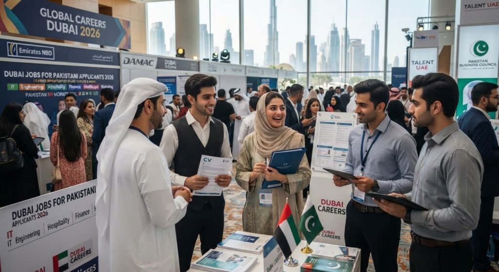 Dubai Jobs for Pakistani Applicants 2026